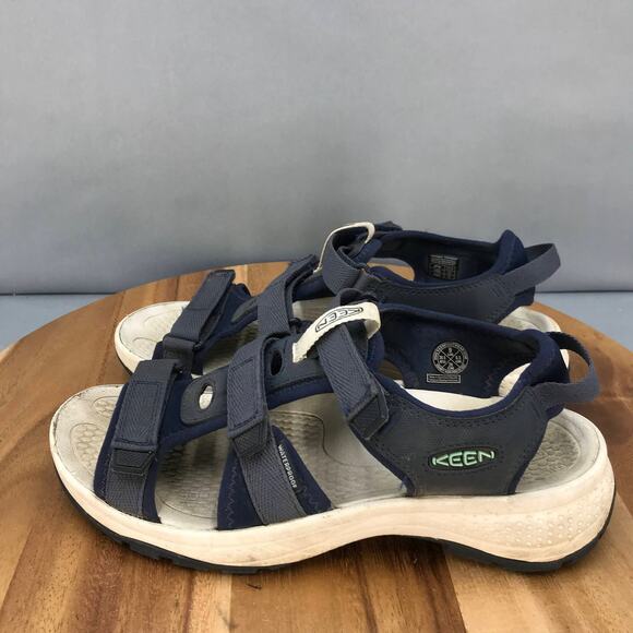 Keen Astoria West Open Toe Sandals Womens Size 9 Navy Blue Adjustable - Picture 3 of 8